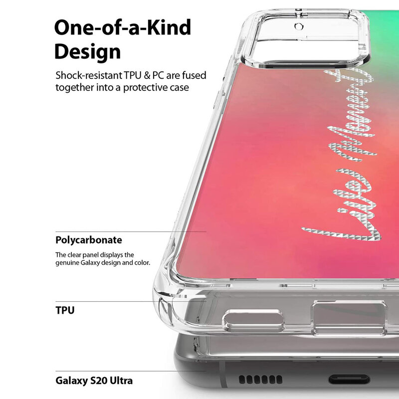Husa Samsung Galaxy S20 Ultra 5G Ringke Fusion Design, Live Moment