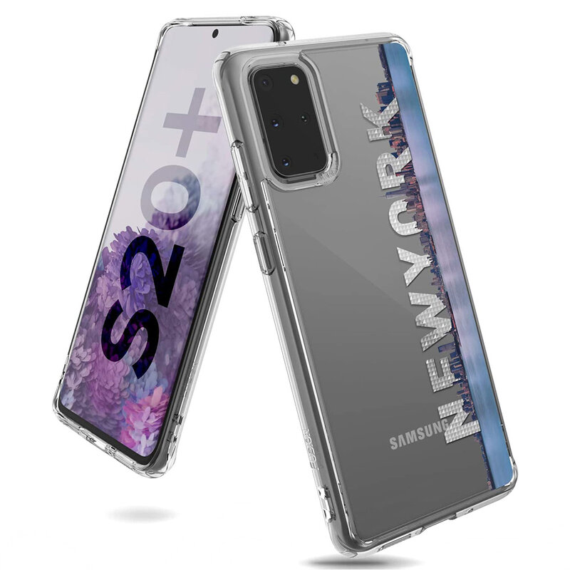 Husa Samsung Galaxy S20 Plus Ringke Fusion Design - New York