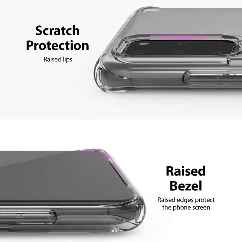 Husa Samsung Galaxy S20 Plus 5G Ringke Fusion Design, New York: Label