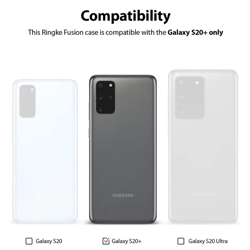 Husa Samsung Galaxy S20 Plus Ringke Fusion Design, Seoul