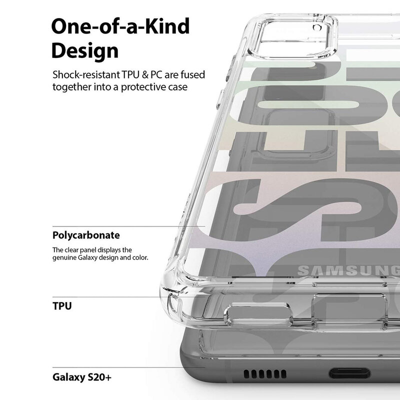 Husa Samsung Galaxy S20 Plus Ringke Fusion Design, Seoul