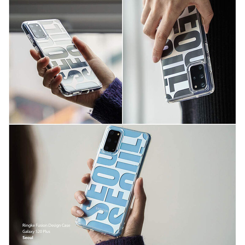 Husa Samsung Galaxy S20 Plus 5G Ringke Fusion Design, Seoul