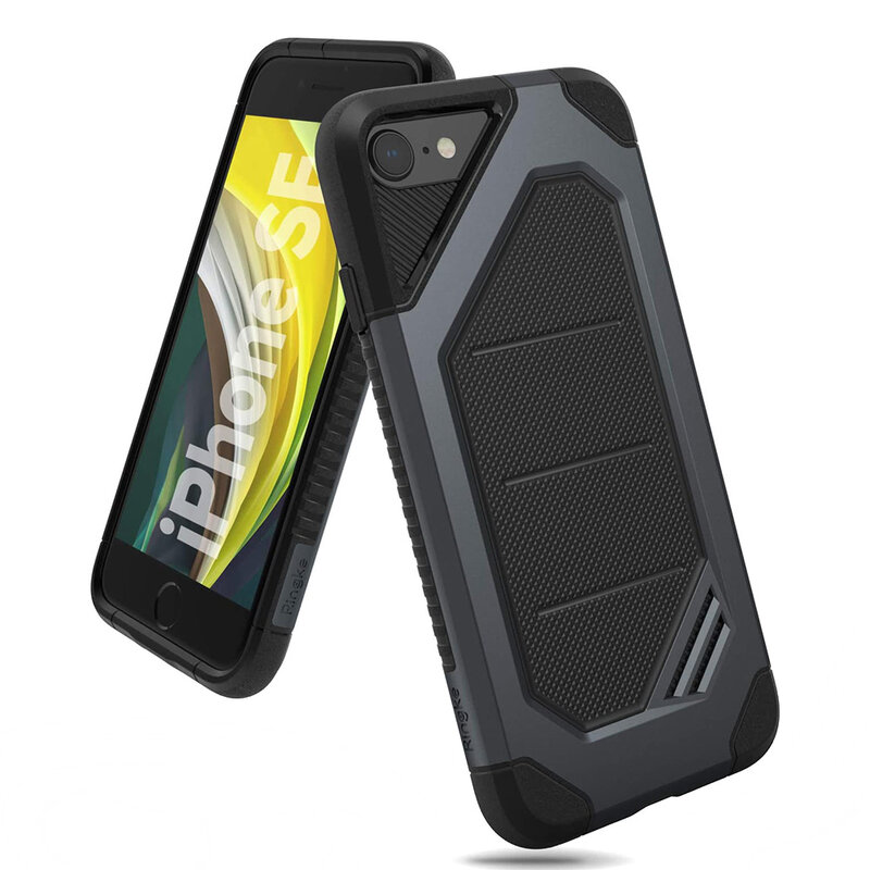 Husa iPhone SE 2, SE 2020 Ringke Max - Slate Metal