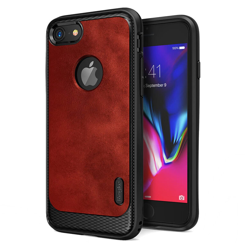 Husa iPhone 7 Ringke Flex S - Red