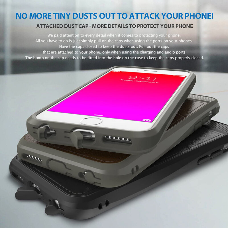 Husa iPhone 8 Ringke Edge - White
