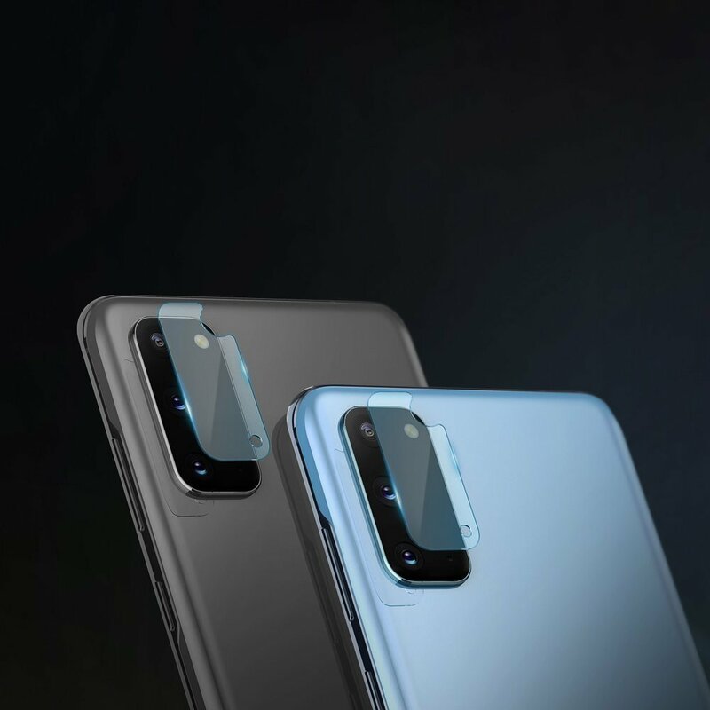 [Pachet 3x] Folie Sticla Camera Samsung Galaxy S20 Ringke Invisible Defender Rear Tempered - Clear