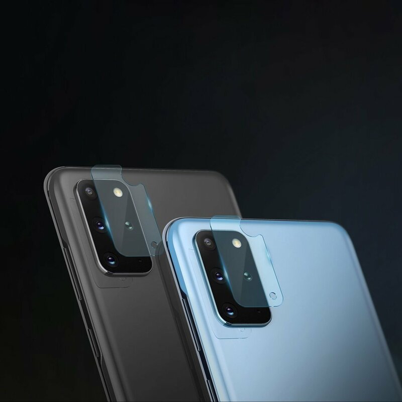 [Pachet 3x] Folie Sticla Camera Samsung Galaxy S20 Plus Ringke Invisible Defender Rear Tempered - Clear