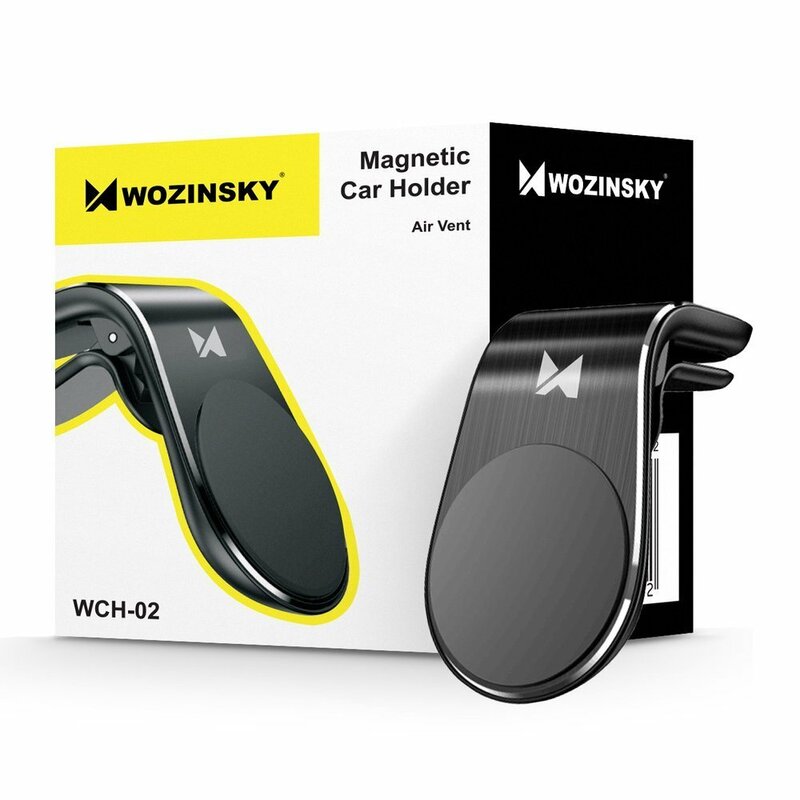 Suport Auto Wozinsky Universal Magnetic Bracket Mount Phone Holder Pentru Grila De Ventilatie - WCH-02 - Black 