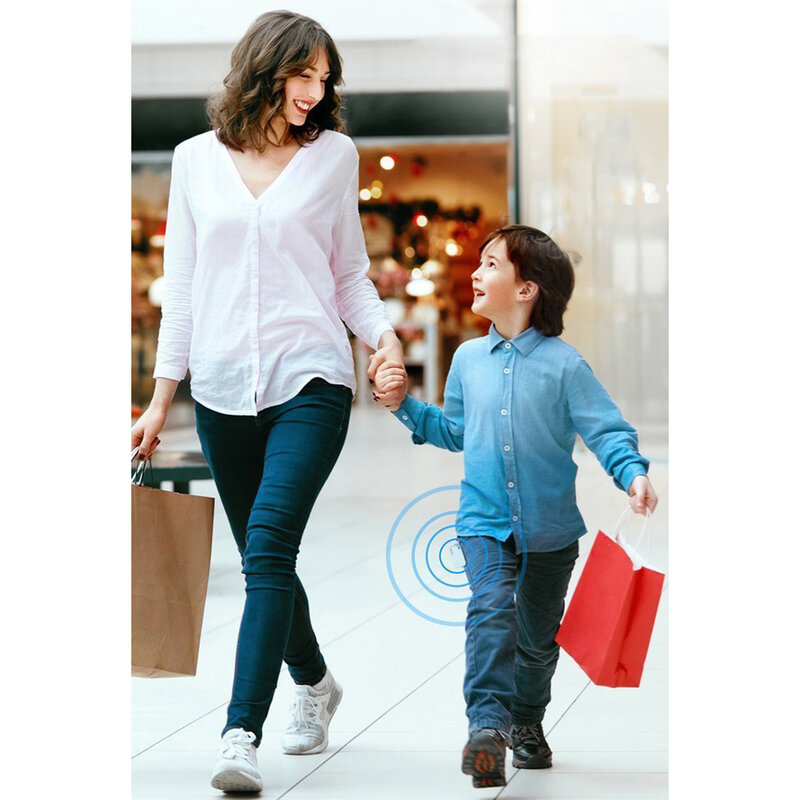 Card Antifurt Baseus T1 Mini Flat Type Anti-loss Cu Localizator GPS Si Alarma Anti-pierdere - ZLFDQT1-02 - White