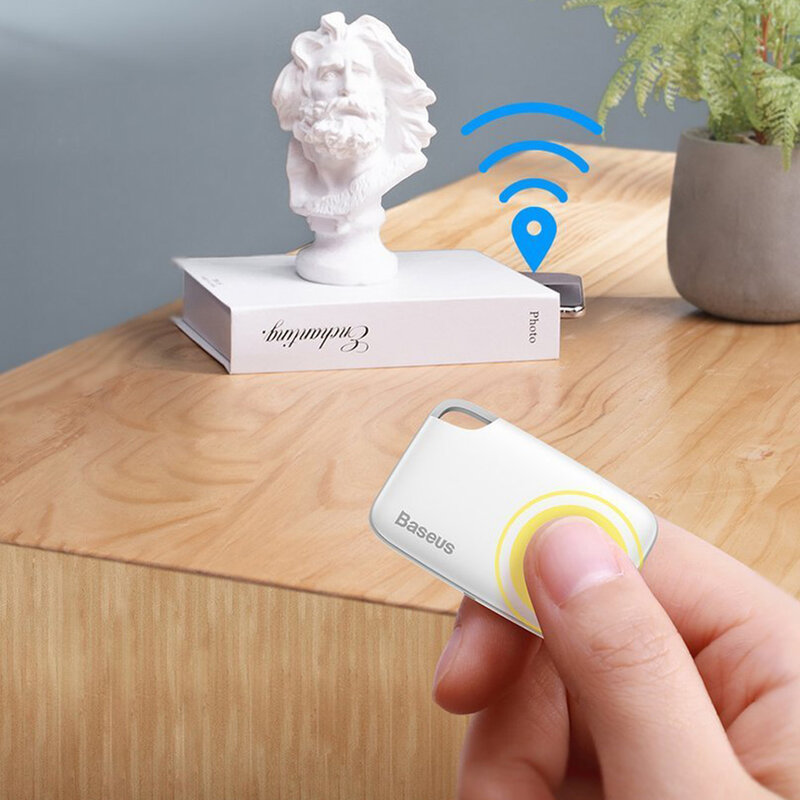 Dispozitiv Antifurt Baseus T2 Mini Ropetype Anti-loss Device Finder Pentru Chei Cu Snur - ZLFDQT2-03 - Blue 