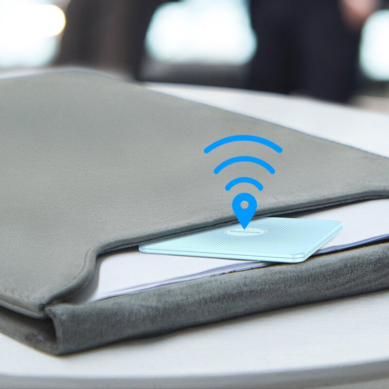 Dispozitiv Antifurt Baseus T2 Mini Ropetype Anti-loss Device Finder Pentru Chei Cu Snur - ZLFDQT2-03 - Blue 