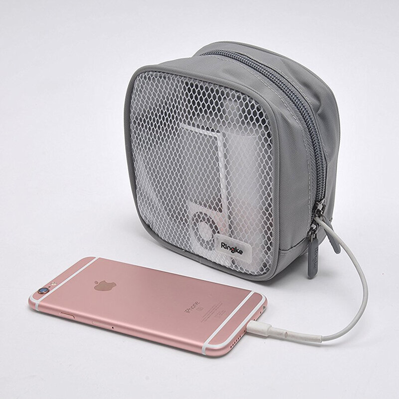 Geanta Accesorii Ringke Pouch Small Cu Buzunare Interioare Pentru Depozitare Multipla - S - Navy