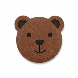 Placa Metalica Autoadeziva Ringke Magnetic Character Animal Edition Holder Pentru Suporturi Magnetice - Bear