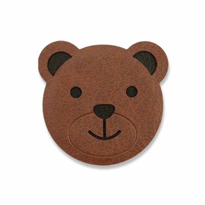Placa Metalica Autoadeziva Ringke Magnetic Character Animal Edition Holder Pentru Suporturi Magnetice - Bear