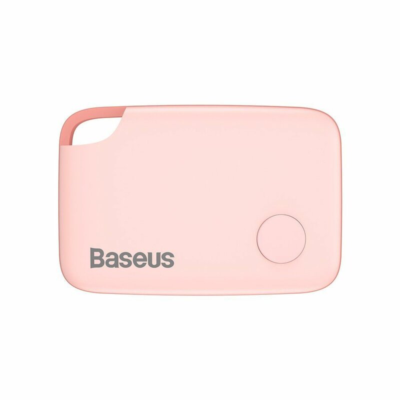Dispozitiv Antifurt Baseus T2 Mini Ropetype Anti-loss Device Finder Pentru Chei Cu Snur - ZLFDQT2-04 - Pink