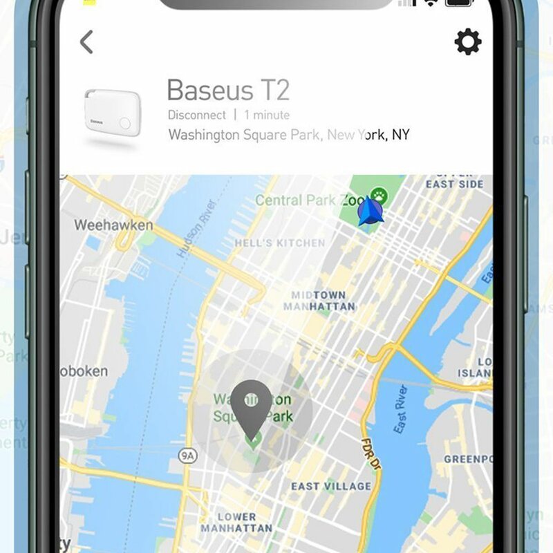 Dispozitiv Antifurt Baseus T2 Mini Ropetype Anti-loss Device Finder Pentru Chei Cu Snur - ZLFDQT2-04 - Pink