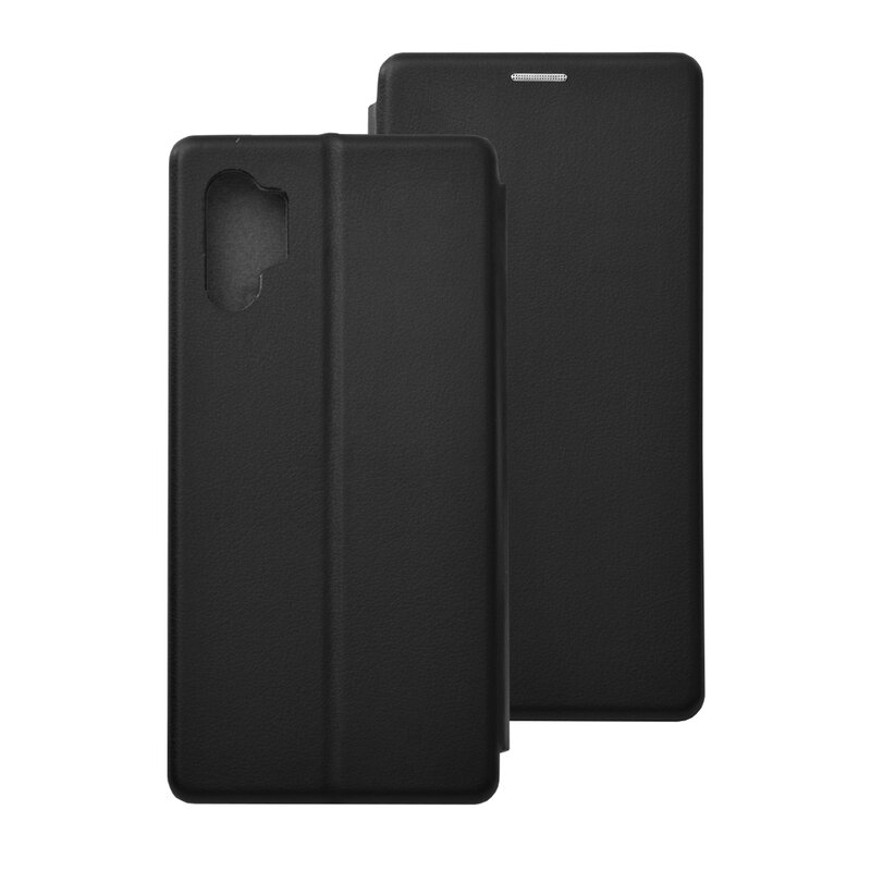 Husa Samsung Galaxy Note 10 Plus Flip Magnet Book Type - Black