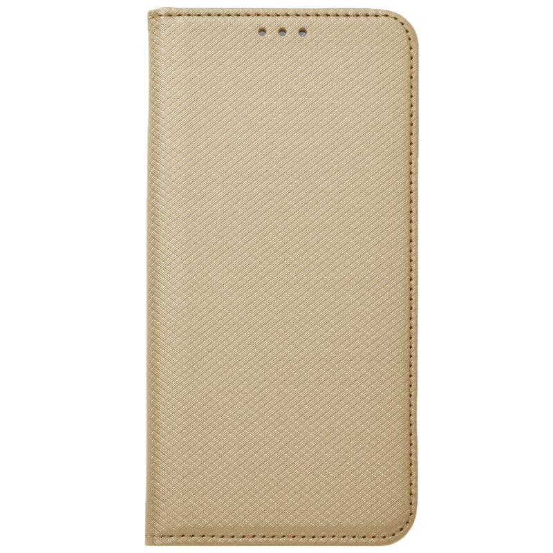 Husa Smart Book LG Q60 Flip - Auriu