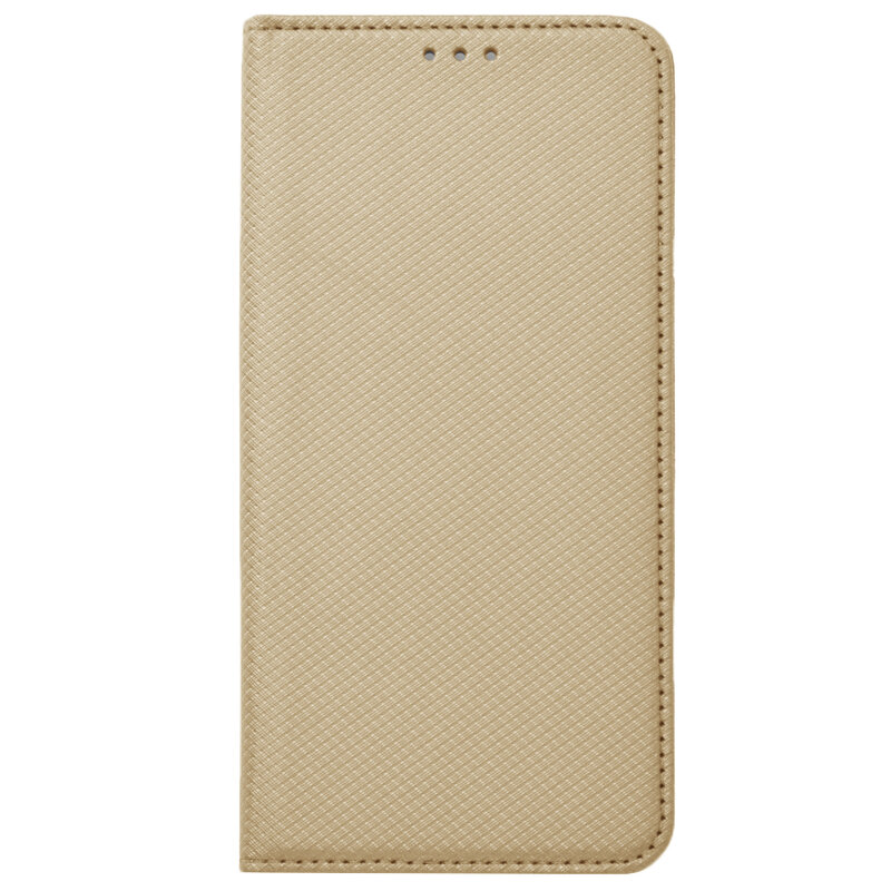 Husa Smart Book Samsung Galaxy Note 10 Plus Flip - Auriu
