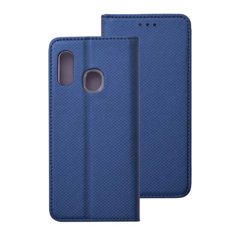 Husa Smart Book Samsung Galaxy A20e Flip - Albastru