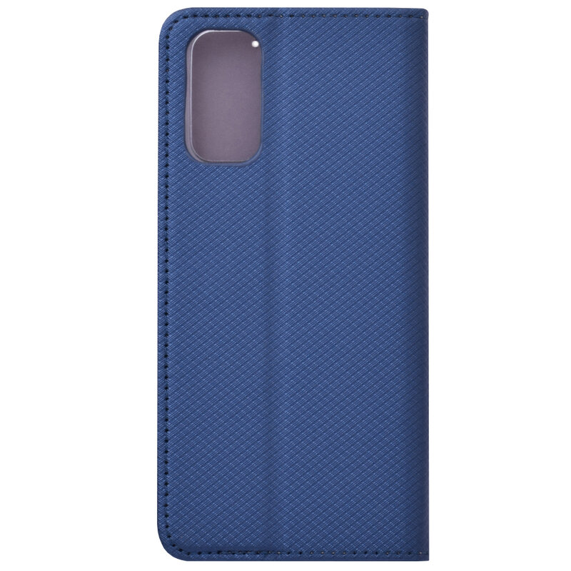 Husa Smart Book Samsung Galaxy S20 5G Flip - Albastru