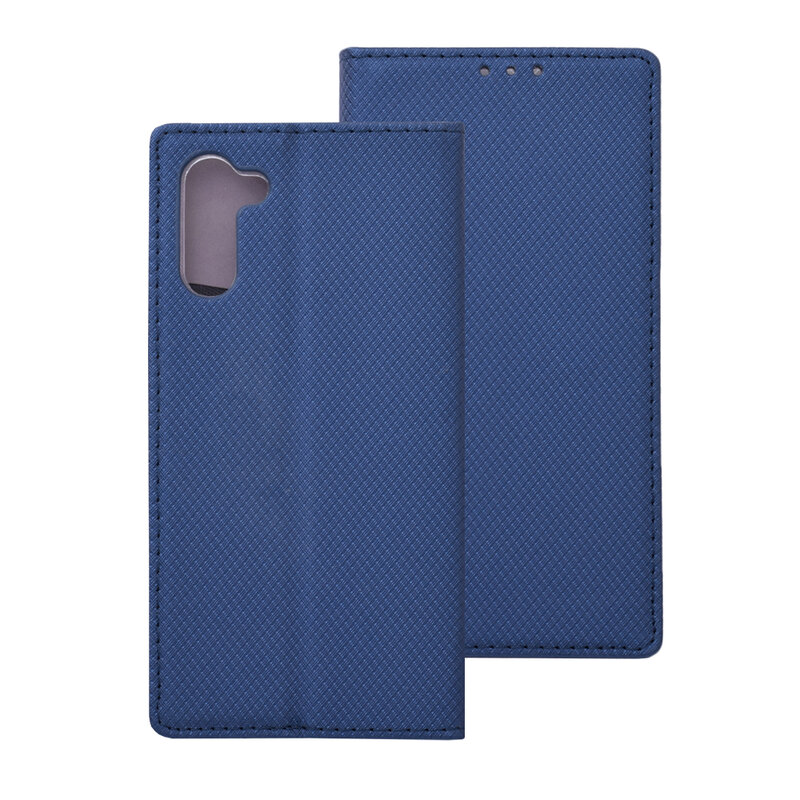 Husa Smart Book Samsung Galaxy Note 10 Flip - Albastru