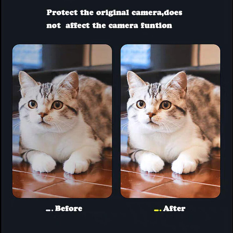 Folie Sticla Iphone X / XS / XS Max Protectie Lentile Fake Camera Cover Imitatie 11 Pro Cu  Insertii De Aluminiu - Black