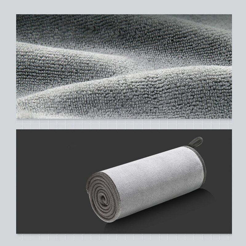 Prosop Auto Baseus Towel Laveta Absorbanta Din Microfibra Pentru Uscare/Detailing 60x180cm - CRXCMJ-B0G - Gray