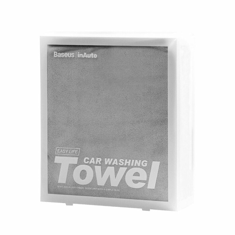 Prosop Auto Baseus Towel Laveta Absorbanta Din Microfibra Pentru Uscare/Detailing 60x180cm - CRXCMJ-B0G - Gray
