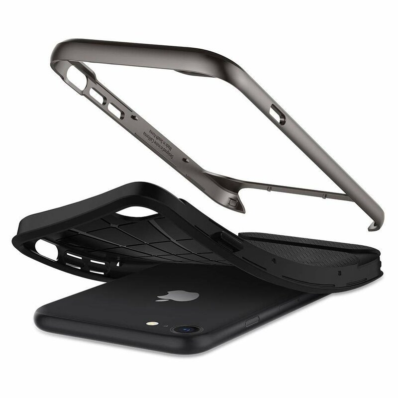 Husa iPhone 7 Spigen Neo Hybrid Herringbone - Gunmetal