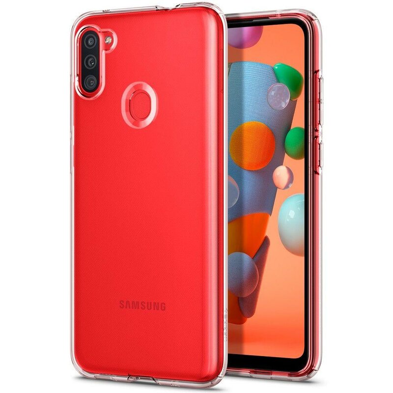 Husa Samsung Galaxy A11 Spigen Liquid Crystal, transparenta