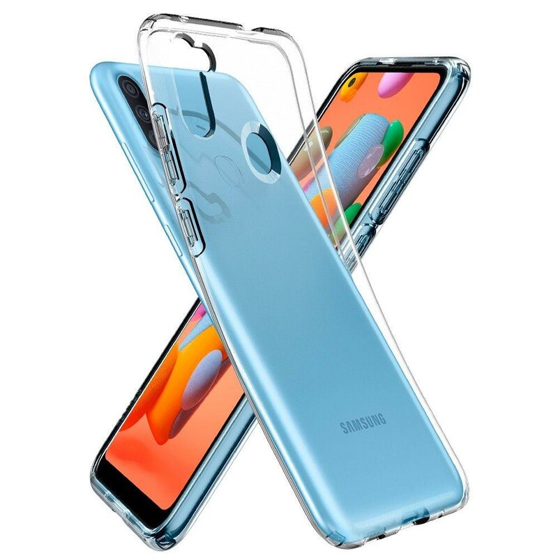 Husa Samsung Galaxy A11 Spigen Liquid Crystal, transparenta