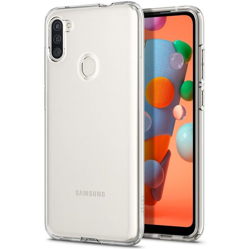 Husa Samsung Galaxy A11 Spigen Liquid Crystal, transparenta