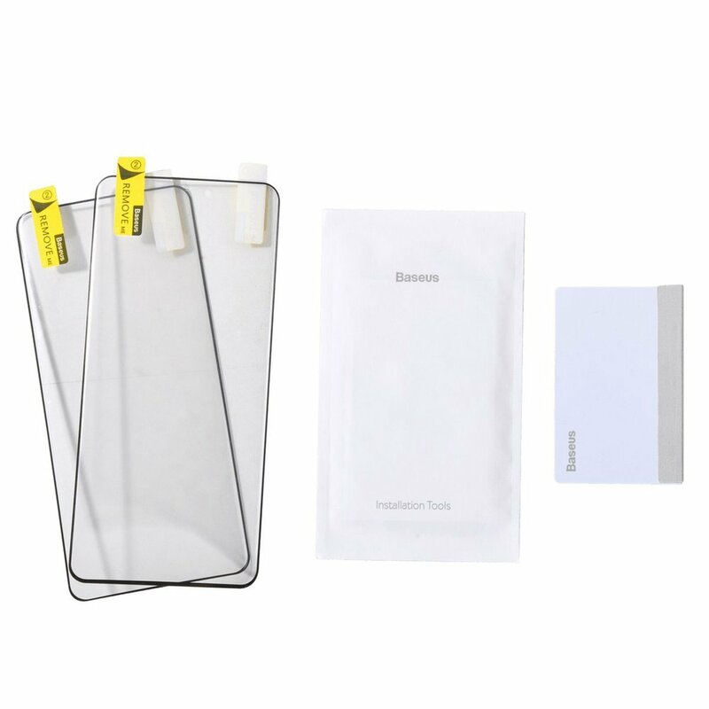 [Pachet 2x] Folie Samsung Galaxy S20 5G Baseus Soft Screen Protector Anti-explosion - SGSAS20-KR01 - Black