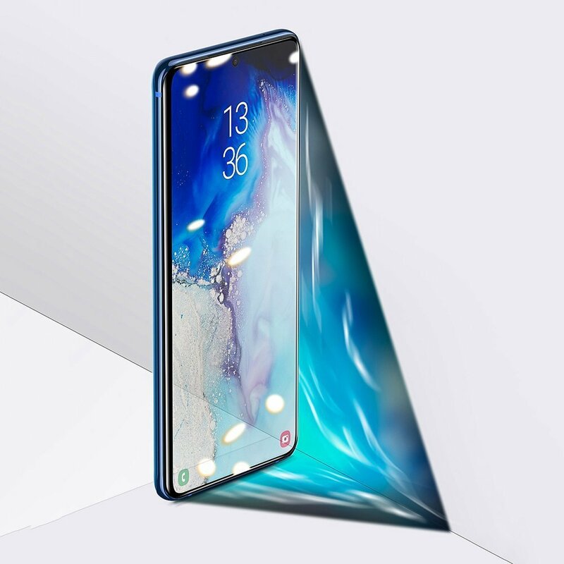 [Pachet 2x] Folie Sticla Samsung Galaxy S20 Ultra 5G Baseus UV Curved Screen Tempered - SGSAS20U-UV02 - Clear