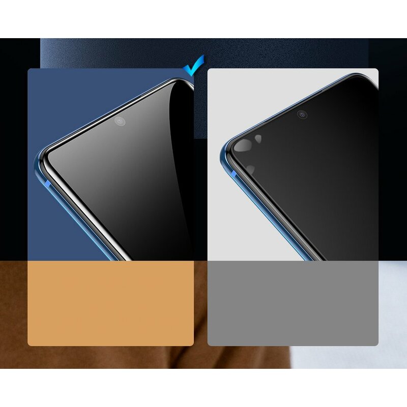 [Pachet 2x] Folie Sticla Samsung Galaxy S20 Ultra 5G Baseus UV Curved Screen Tempered - SGSAS20U-UV02 - Clear