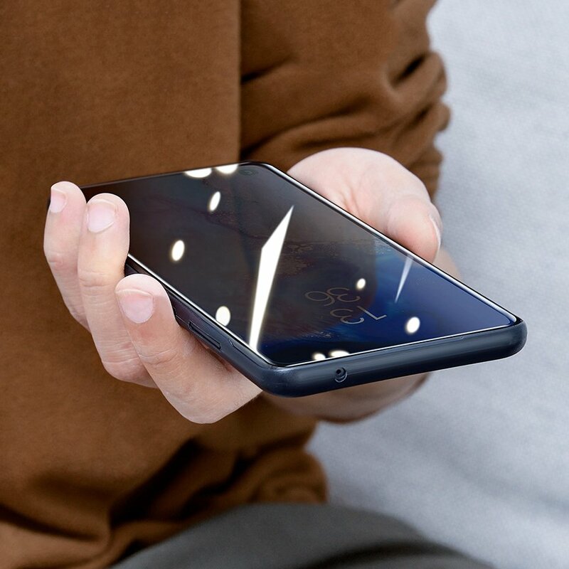 [Pachet 2x] Folie Sticla Samsung Galaxy S20 Ultra 5G Baseus UV Curved Screen Tempered - SGSAS20U-UV02 - Clear