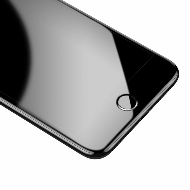 Folie Sticla iPhone 8 Baseus Full-Glass Tempered Film - SGAPIPH8N-KA01 - Black