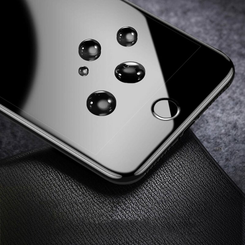 Folie Sticla iPhone SE 2, SE 2020 Baseus Full-Glass Tempered Film - SGAPIPH8N-KA01 - Black