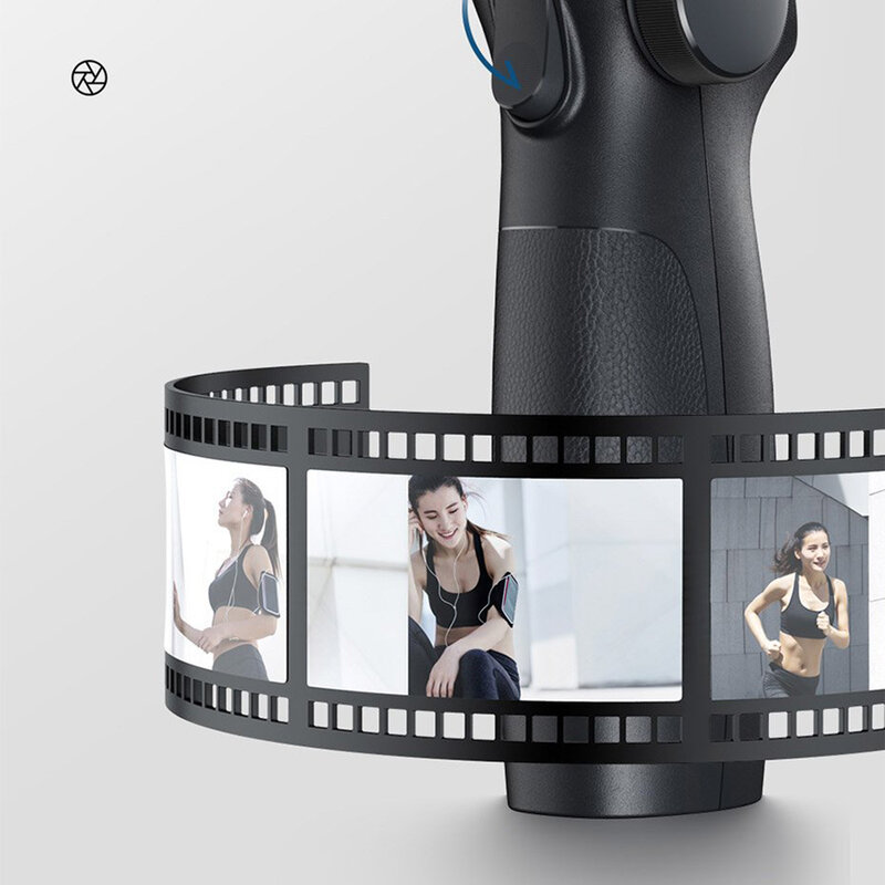 Sistem De Stabilizare Telefon Baseus Gimbal Live Vlog / YouTube / TikTok - SUYT-0G - Gri