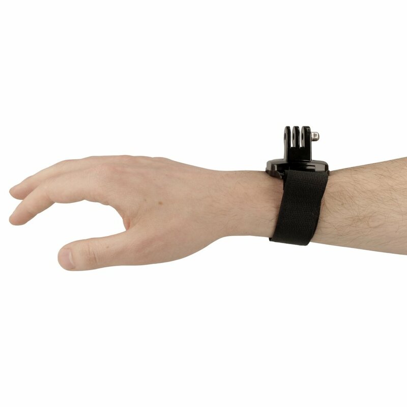 Set Accesorii GoPro Hero Universal 9in1 Plutitor/Harness/Selfie Stick/Banda Suport Elastica/Suport Auto - Negru