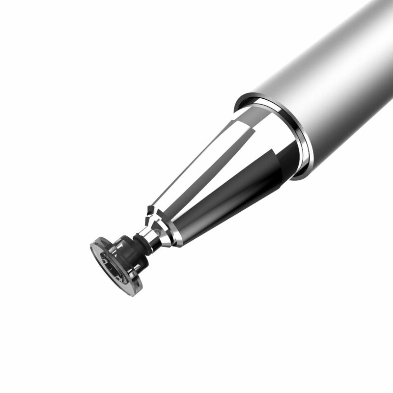 Stylus Pen Tech-Protect Magnet Universal Pentru Telefoane Si Tablete Cu iOS / Android / Windows - Silver