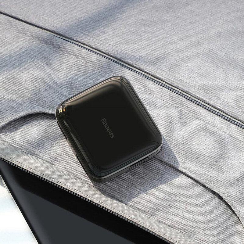 Hub Baseus Fully Folded Portable 4-in-1 Type-C/4xUSB 2.0 With Type-C OTG Power Supply - CAHUB-DW01 - Black