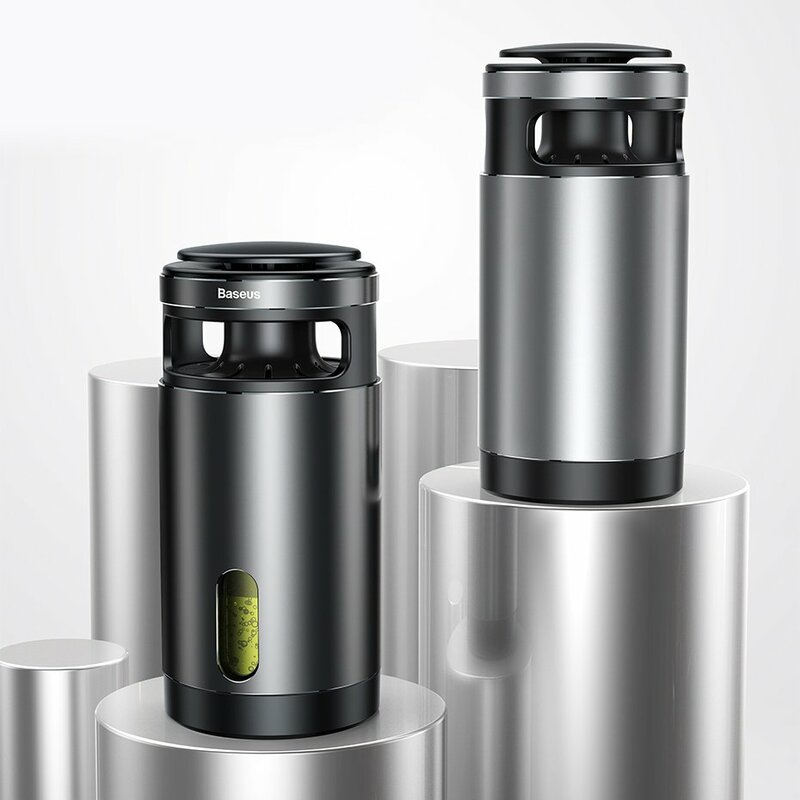 Purificator aer auto Baseus, formaldehida, odorizant casa, 100ml, negru, ACJHQ-01