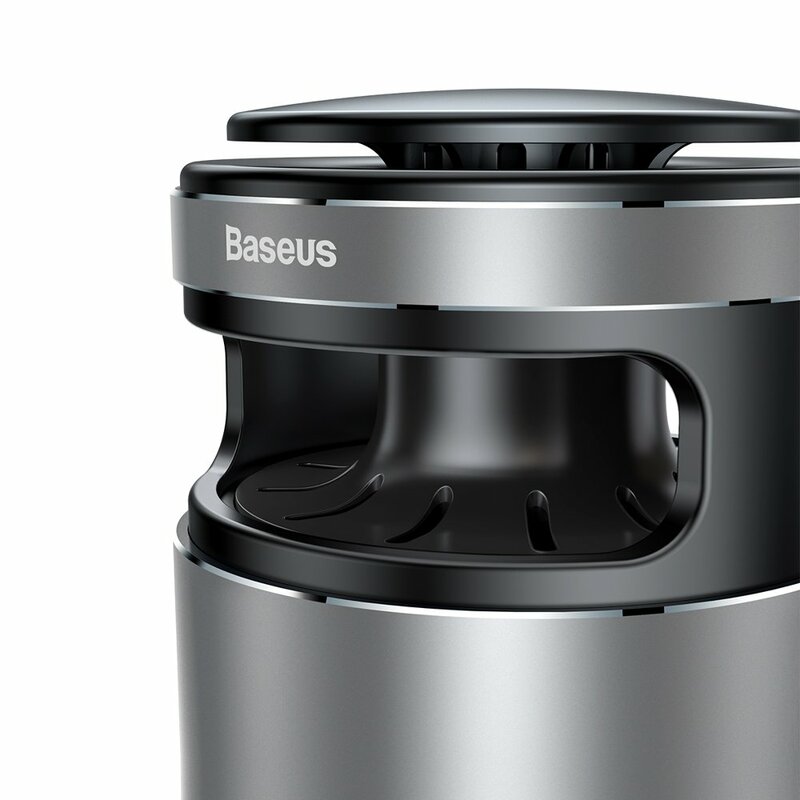 Purificator aer auto Baseus, formaldehida, odorizant casa, 100ml, argintiu, ACJHQ-0S