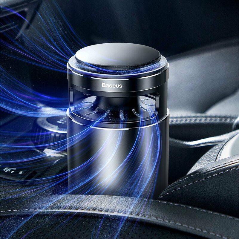 Purificator aer auto Baseus, formaldehida, odorizant casa, 100ml, argintiu, ACJHQ-0S