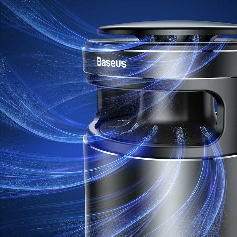 Purificator aer auto Baseus, formaldehida, odorizant casa, 100ml, argintiu, ACJHQ-0S