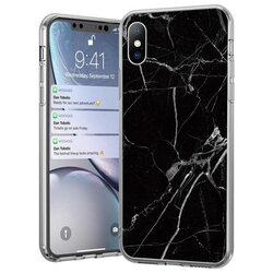 Husa Samsung Galaxy A50 Wozinsky Marble TPU - Black