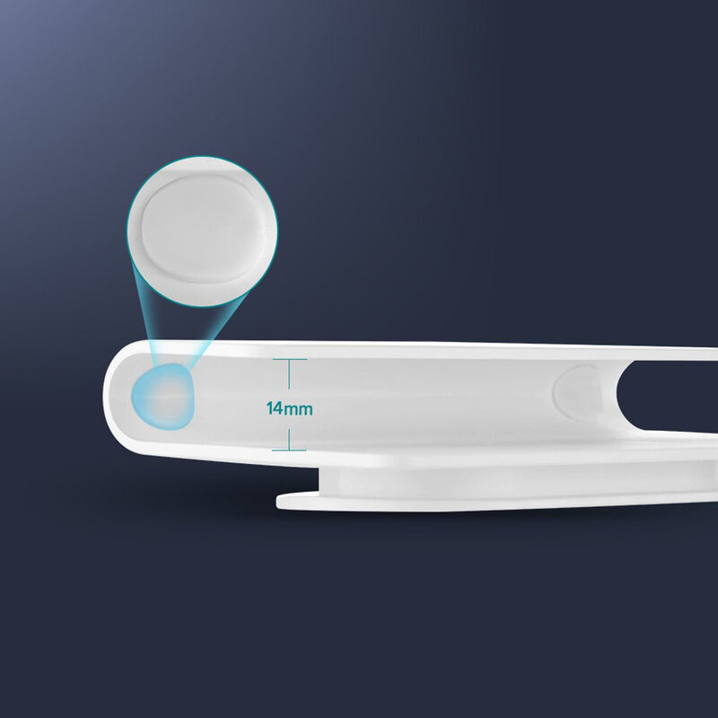 Suport perete Ugreen telefon, autoadeziv, universal, alb, 30394