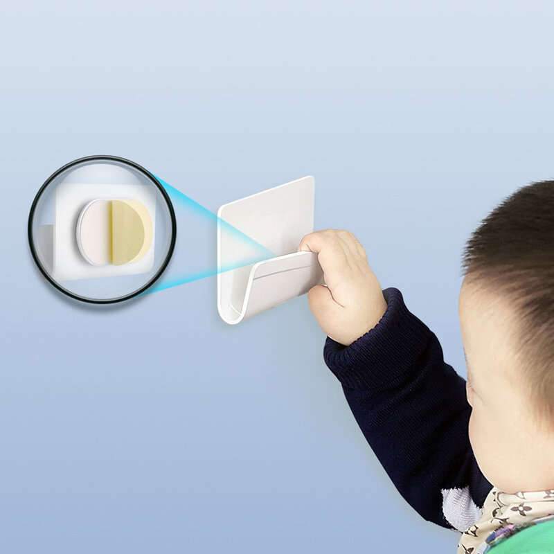 Suport perete Ugreen telefon, autoadeziv, universal, alb, 30394